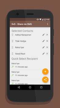 SvS - Share via SMS screenshot 4