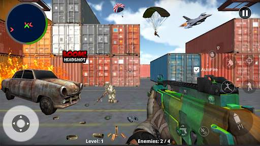 Modern Base Attack : Sniper Survival Shooting screenshot 1