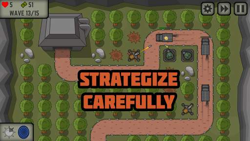 Tactical War: Tower Defense screenshot 1