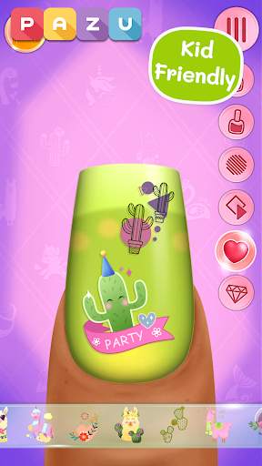 Nail Art Salon - Manicure & jewelry games for kids screenshot 2