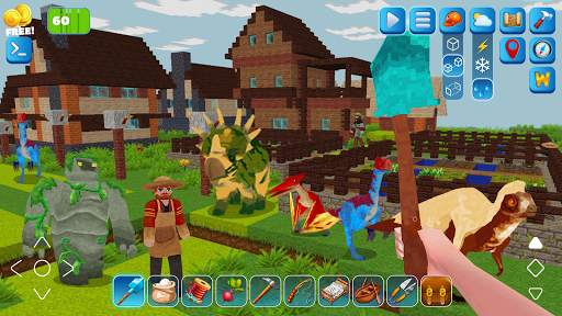 RaptorCraft 3D: Survival Craft ► Dangerous Worlds screenshot 5
