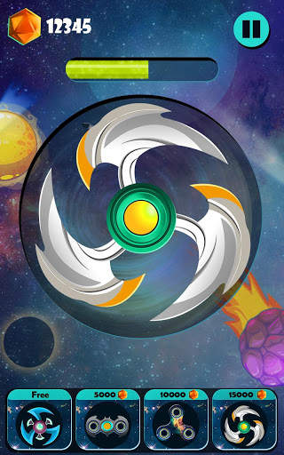 Fidget Spinner : Space Simulator screenshot 7