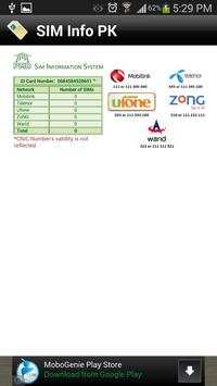 SIM Info Pakistan screenshot 3