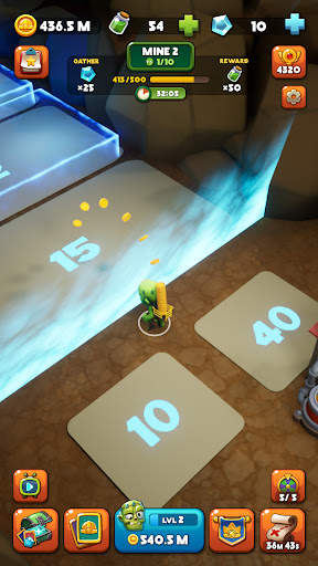 Idle Zombie Miner: Gold Tycoon screenshot 1