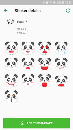 New Emoji Stickers - WAStickerApps screenshot 4
