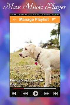 MAX Music Player : Audio & Mp3 Player screenshot 2