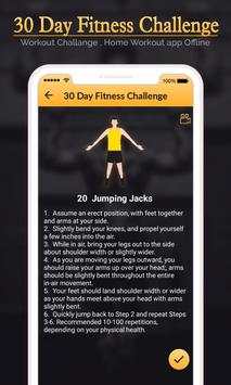 30 Day Weight Loss Challenge - Home Workout screenshot 3