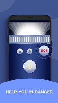 Super bright flashlight-LED,Flash alert screenshot 1