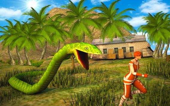 Hungry Anaconda 3D Snake Sim 2018-Naagin Games screenshot 7