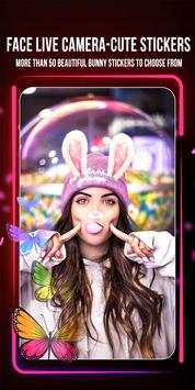 Face Live Camera – Cute stickers screenshot 3
