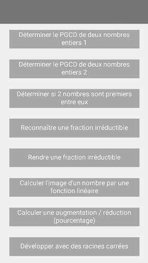 Fiche de Maths Concours  B & C screenshot 8