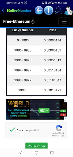 RollerNumber: Free BTC ETH DOGE LTC TRON XRP XLM   screenshot 4