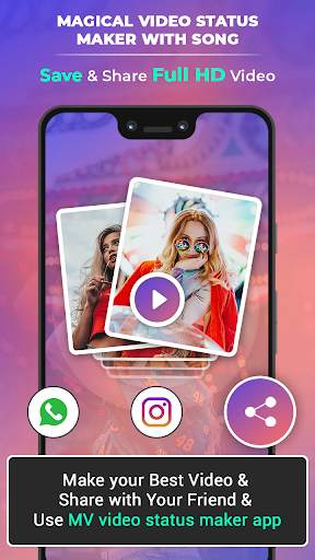 Magical Video Status Maker with Song screenshot 5