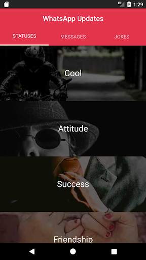 Messages, Jokes & Statuses for WhatsApp screenshot 2