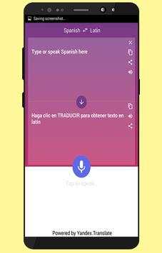Latin Spanish Translator screenshot 3