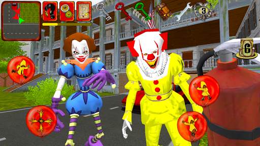 Clown Brothers. Neighbor Escape 3D screenshot 2