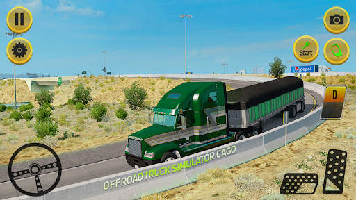 Euro Truck simulator 3d games screenshot 2