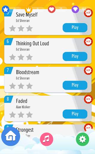 BILLIE EILISH Piano Tiles screenshot 2