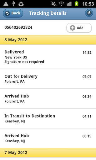 SkyNet Mobile Tracking screenshot 8