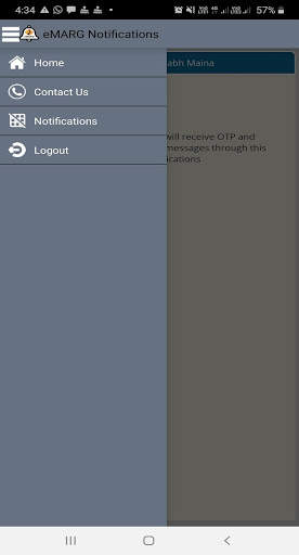 eMARG Notification App screenshot 3