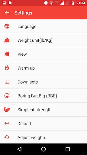 Wendler 5/3/1 log screenshot 5