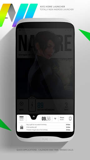 Axis Home Launcher screenshot 4