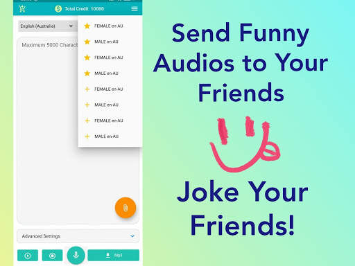 Narrator- text to speech (tts) screenshot 3