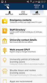 CPUT Mobile screenshot 7