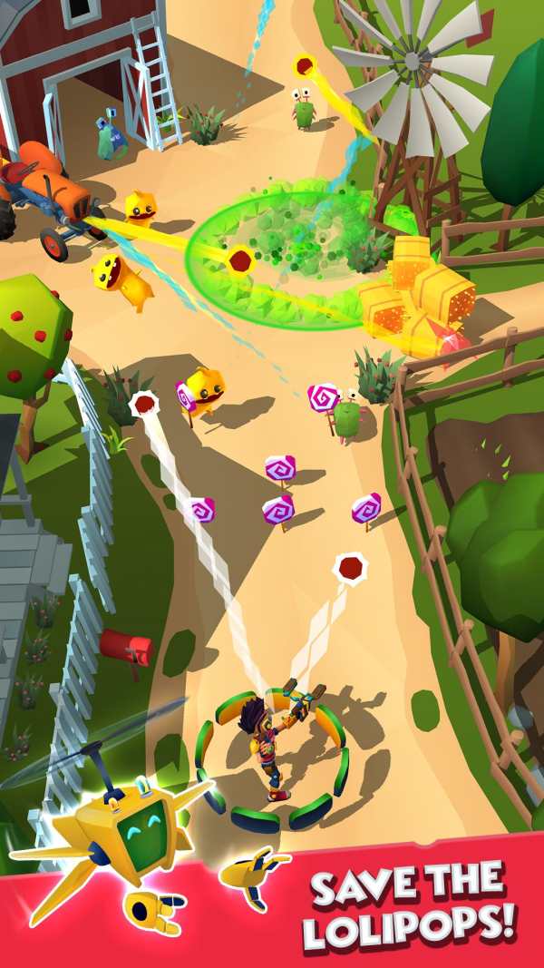 Candy Patrol: Lollipop Defense screenshot 1