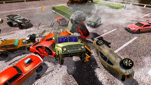 Demolition Derby Mad Car Crash скриншот 3