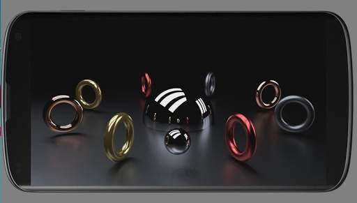 Live Wallpaper Moving Ball screenshot 2