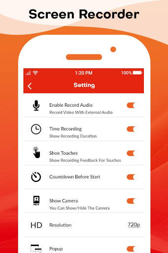 HD Screen Recorder - Audio Video Recorder screenshot 5