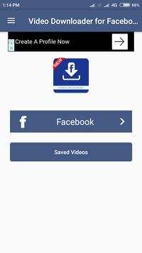 Instant hd video downloader for facebook screenshot 2
