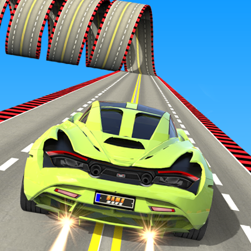 Gioco di acrobazie con auto da icon