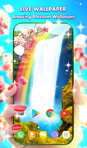 Perfect Day Live Wallpaper & Animated Keyboard screenshot 1