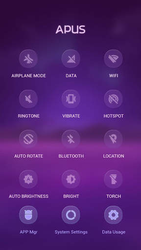 Magical Night APUS Launcher theme screenshot 3