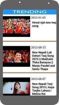 NEPALI TEEJ SONGS - HD VIDEOS screenshot 3