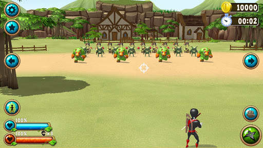 Ninja Vs. Monsters – Shooter Attack Battle screenshot 5