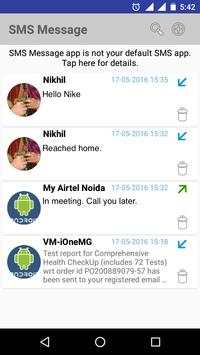 SMS Message screenshot 1