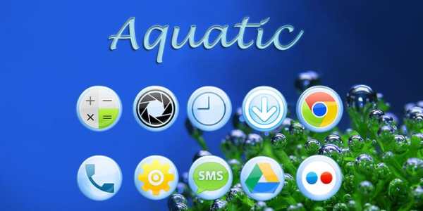 Aquatic - Solo Launcher Theme screenshot 1