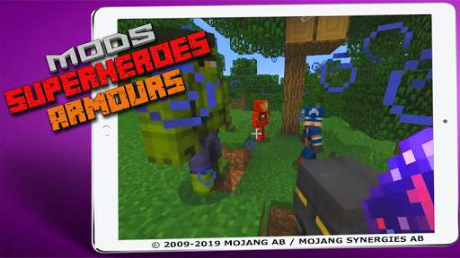 SuperHeroes Mod Armours screenshot 2