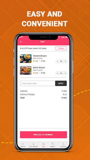 FAC Kitchen Food App screenshot 6