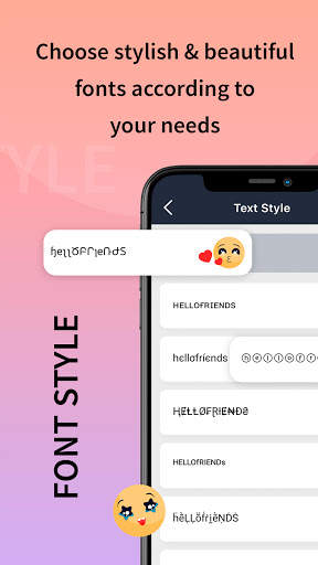 Chat Styles: Cool Font & Stylish Text for WhatsApp screenshot 3