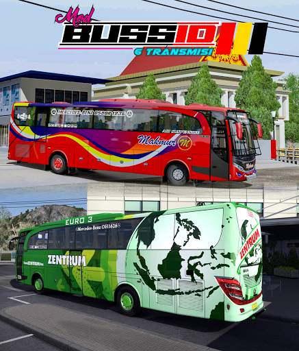 Mod Bussid 6 Transmisi screenshot 1