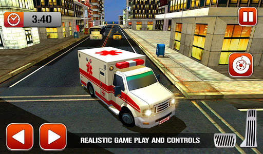 Ambulance Rescue : Emergency 911 Driving Games screenshot 9