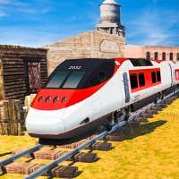 Modern Euro Train Driving Game logo
