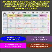 CONTROL DE TAREAS Y HORARIO ESCOLAR POR MATERIA on 9Apps