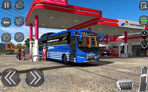 Coach Bus Driving 3d - Coach Bus Game screenshot 3