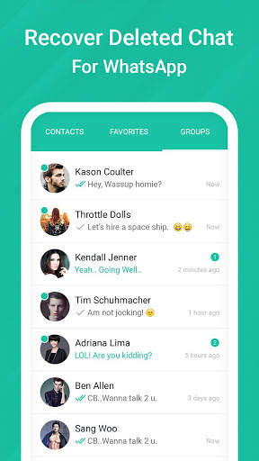 Recover Deleted Chat For WhatsApp screenshot 1