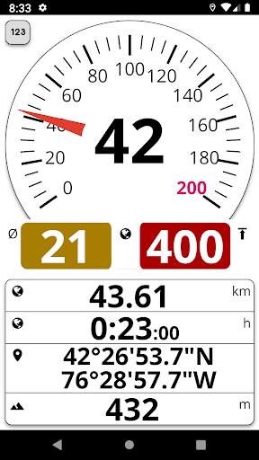 Easy Speedometer Basic screenshot 6
